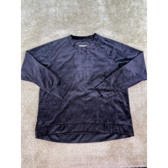 Lou & Grey Tops - Lou & Grey Signaturesoft Loungewear Top Women Size S Gray Long Sleeve E047